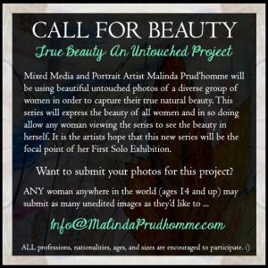 CALL FOR BEAUTY      True Beauty    An Untouched Project